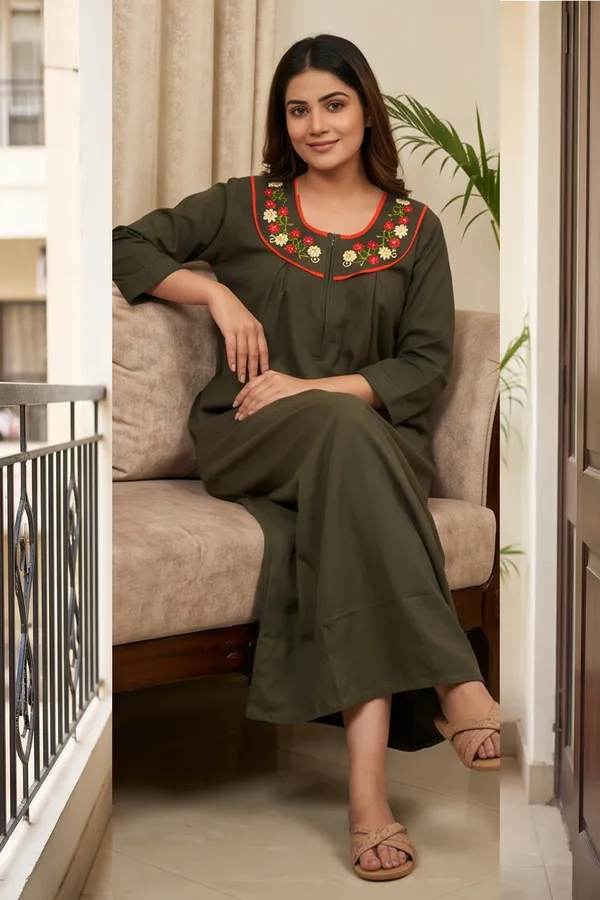 Ladies_Winter_Warm_Fleece_Wool_Night_Dress_Full_Length_Long_Maxi_Friendly_Gown_Full_Sleeves_Daily_Wear_Sleepwear_Nighty