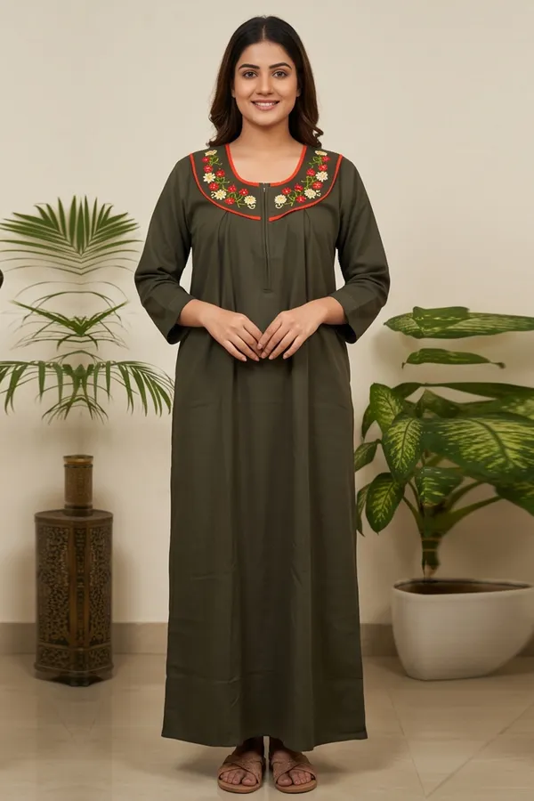 Ladies_Winter_Warm_Fleece_Wool_Night_Dress_Full_Length_Long_Maxi_Friendly_Gown_Full_Sleeves_Daily_Wear_Sleepwear_Nighty