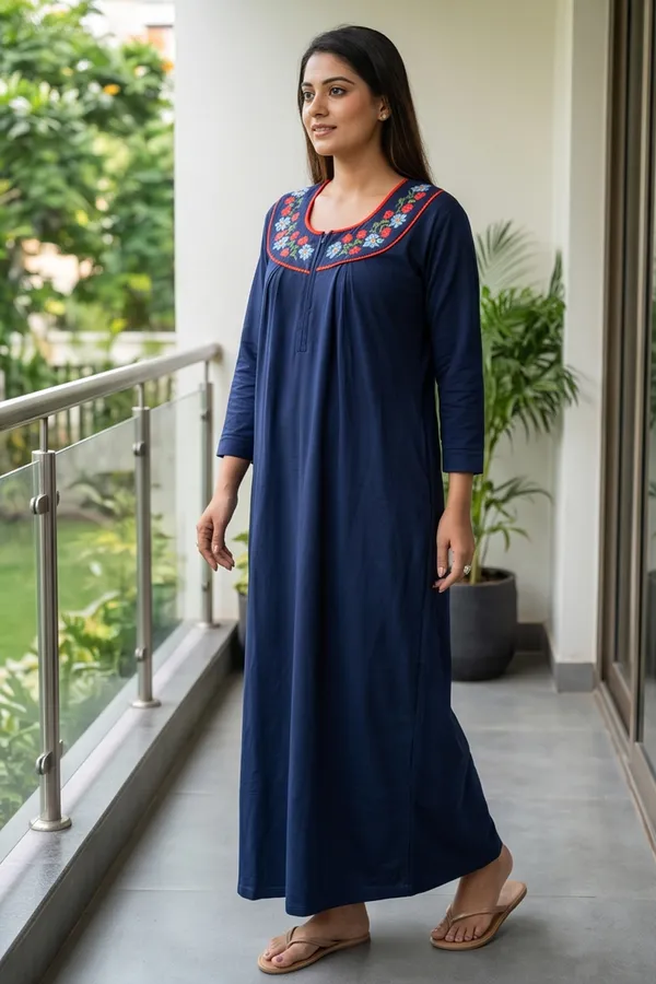 Ladies_Winter_Warm_Fleece_Wool_Night_Dress_Full_Length_Long_Maxi_Friendly_Gown_Full_Sleeves_Daily_Wear_Sleepwear_Nighty