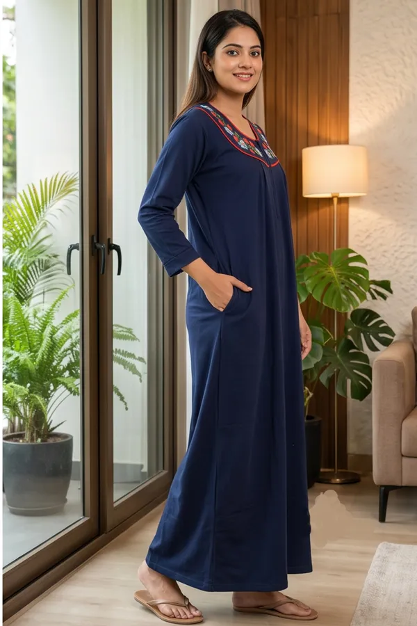 Ladies_Winter_Warm_Fleece_Wool_Night_Dress_Full_Length_Long_Maxi_Friendly_Gown_Full_Sleeves_Daily_Wear_Sleepwear_Nighty