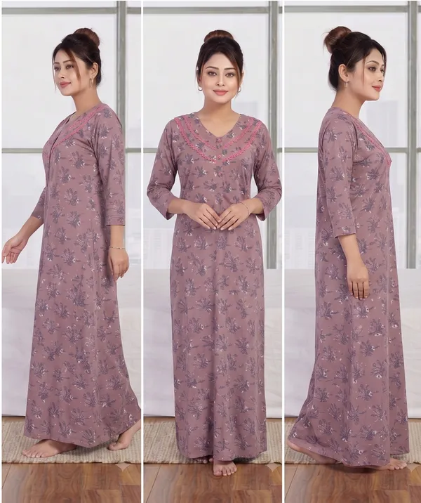 Trending_Premium_Women_Hosiery_Printed_Maxi_Dress_Embroidered_Full_Sleeve_Daily_Wear_Nighty