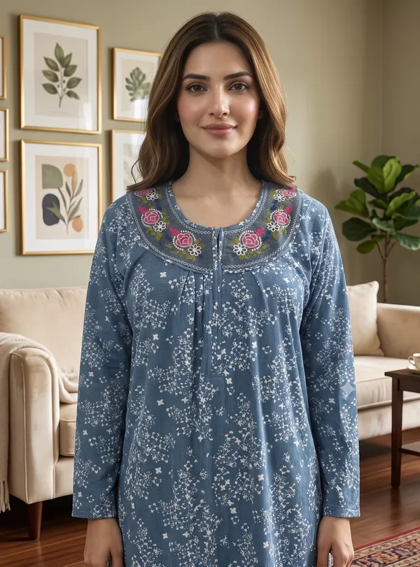 Trending_Premium_Women_Hosiery_Printed_Maxi_Dress_Embroidered_Full_Sleeve_Daily_Wear_Nighty