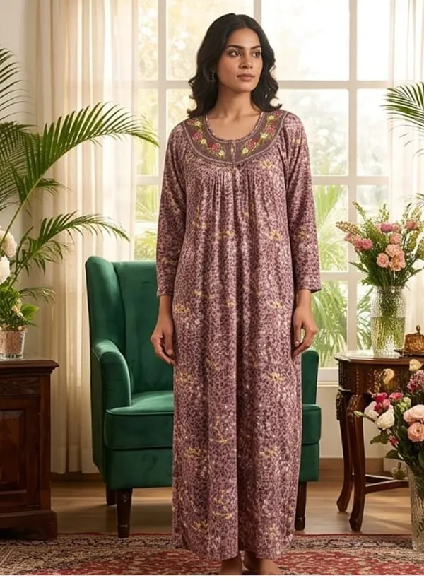Trending_Premium_Women_Hosiery_Printed_Maxi_Dress_Embroidered_Full_Sleeve_Daily_Wear_Nighty