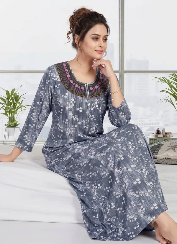 Trending_Premium_Women_Hosiery_Printed_Maxi_Dress_Embroidered_Full_Sleeve_Daily_Wear_Nighty
