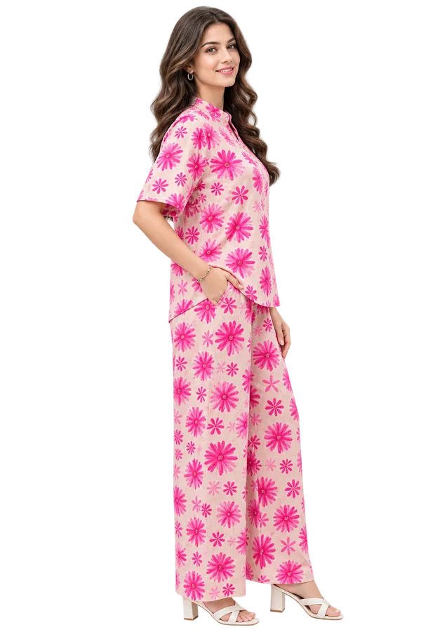 Women_Pink_Floral_Printed_Rayon_Co-Ord_Set