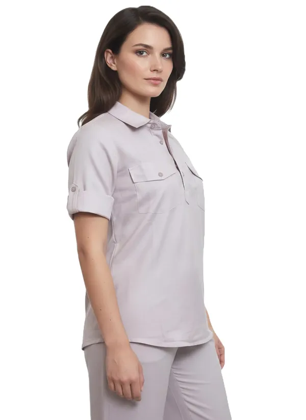 Lavender_Linen_Relaxed_Fit_Co_Ord_Set_For_Women