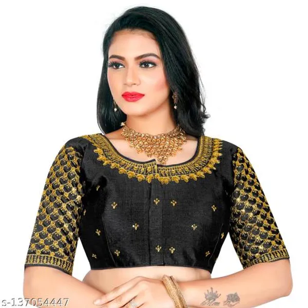 Trendy_Women_Jacquard_Blouse