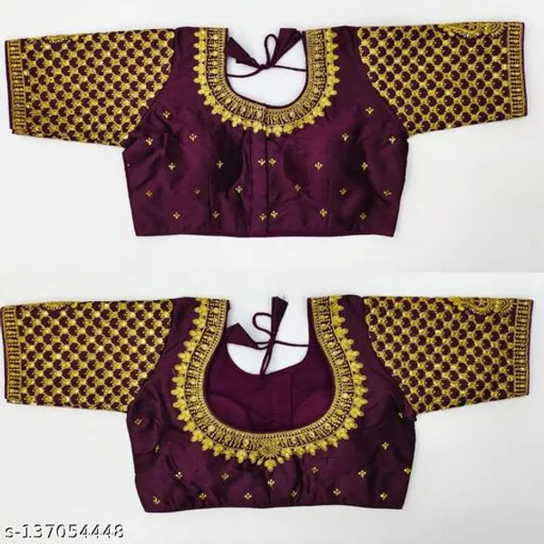 Trendy_Women_Jacquard_Blouse
