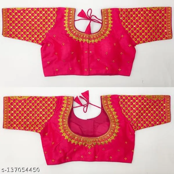 Trendy_Women_Jacquard_Blouse