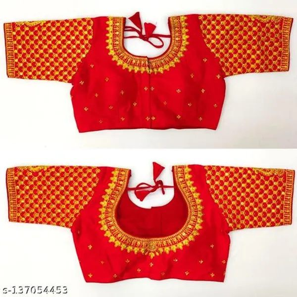Trendy_Women_Jacquard_Blouse