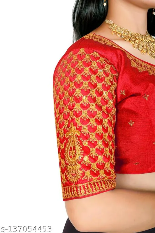 Trendy_Women_Jacquard_Blouse