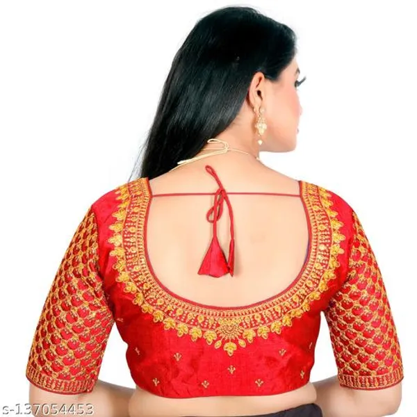Trendy_Women_Jacquard_Blouse