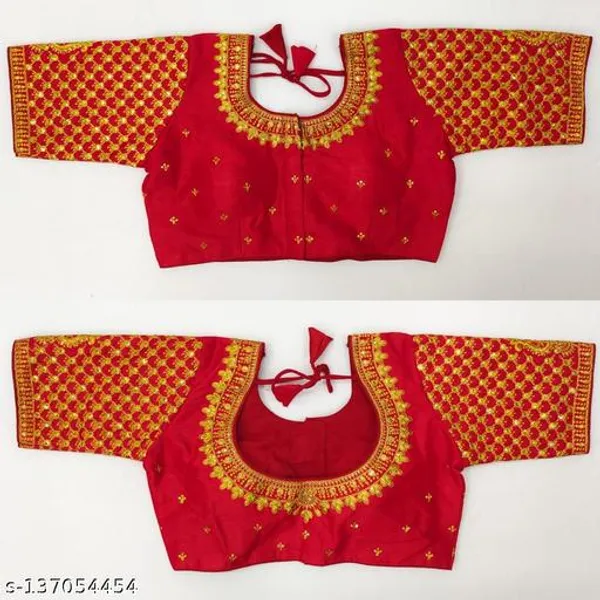 Trendy_Women_Jacquard_Blouse