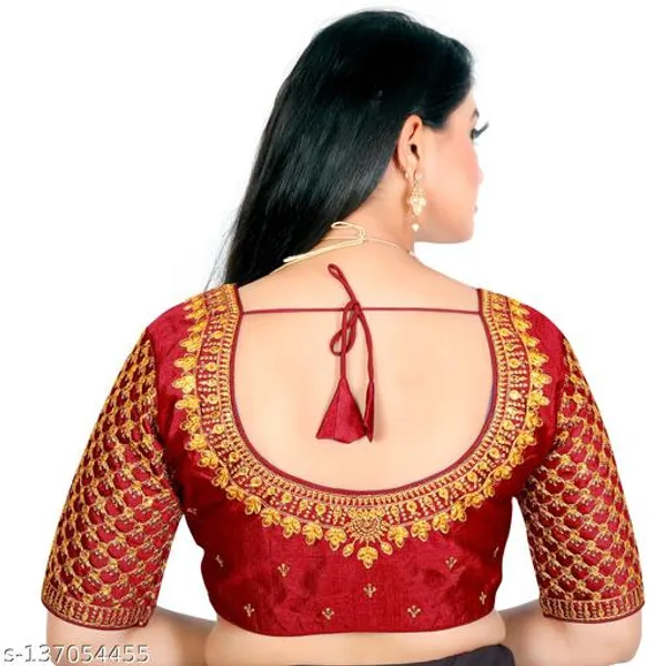 Trendy_Women_Jacquard_Blouse