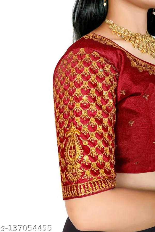 Trendy_Women_Jacquard_Blouse
