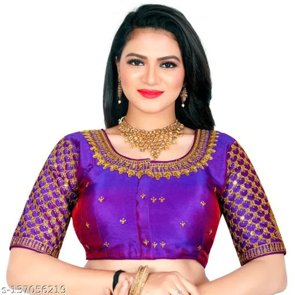 Trendy_Women_Jacquard_Blouse
