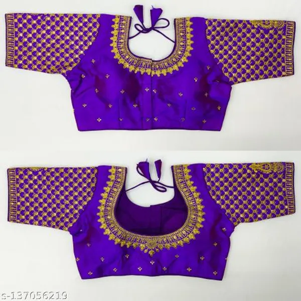 Trendy_Women_Jacquard_Blouse