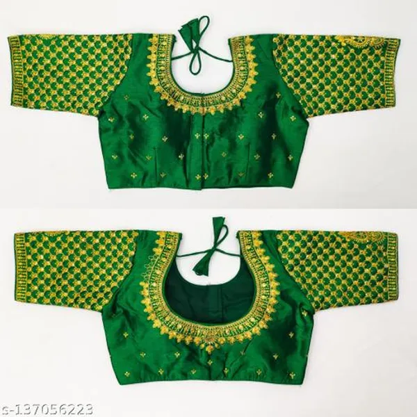 Trendy_Women_Jacquard_Blouse