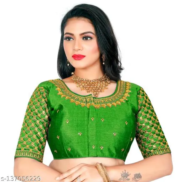 Trendy_Women_Jacquard_Blouse
