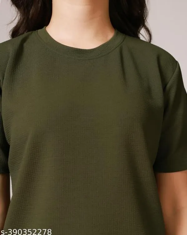Casual_Regular_Plain_Karara_T_Shirt