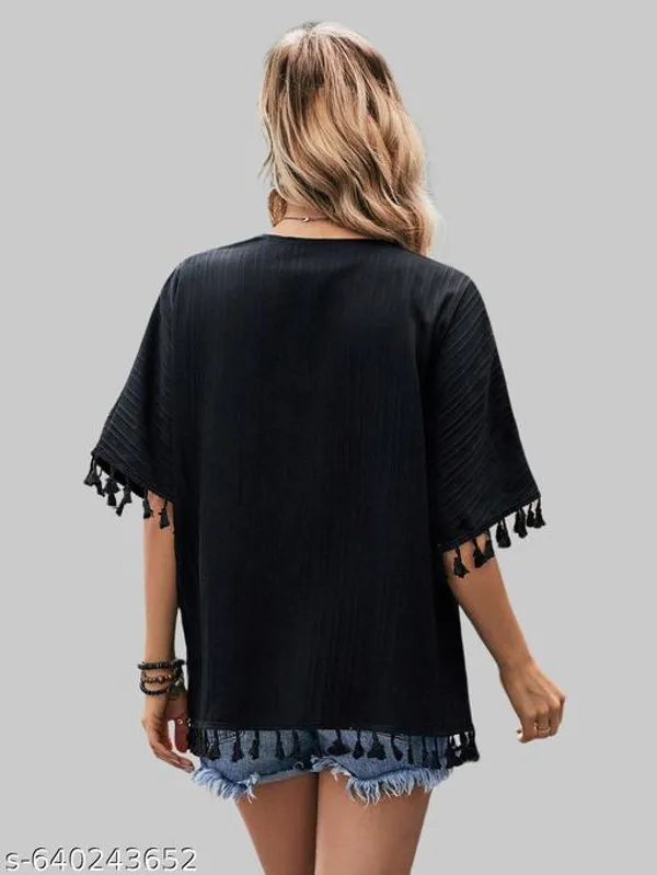 Bohemian_3_4_Sleeve_Printed_Shrug_Paisley_Print_Kimono_With_Tassels_Printed_Loose_Fit_Open_Front_Cardigan_Printed_Shrug_Shrug_For_Woman_Woman_Shrug_Long_Shrug_For_Woman_Black_Shrug_Woman_Fashionable_Woman_Shrug_Fancy_Shrug_For_Woman