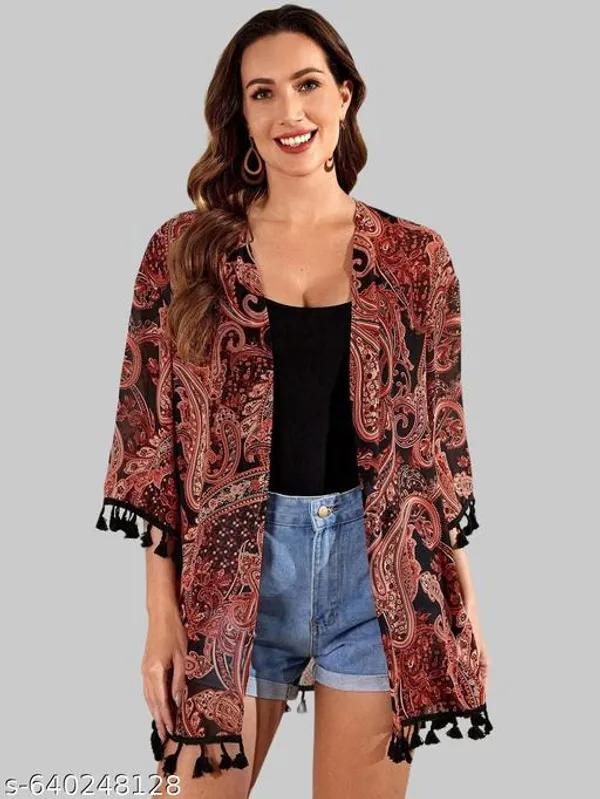 Bohemian_3_4_Sleeve_Printed_Shrug_Paisley_Print_Kimono_With_Tassels_Printed_Loose_Fit_Open_Front_Cardigan_Printed_Shrug_Shrug_For_Woman_Woman_Shrug_Long_Shrug_For_Woman_Black_Shrug_Woman_Fashionable_Woman_Shrug_Fancy_Shrug_For_Woman