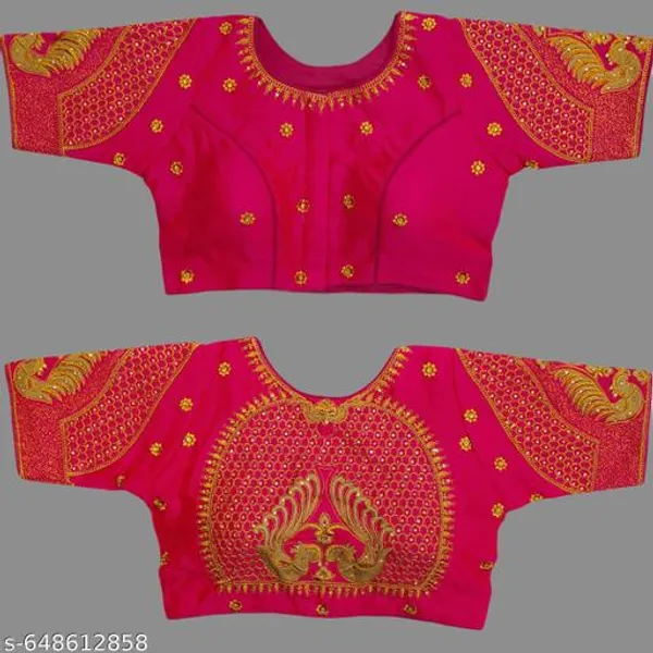 Fancy_Readymade_Blouse_Design_Women_Blouses_New_2025