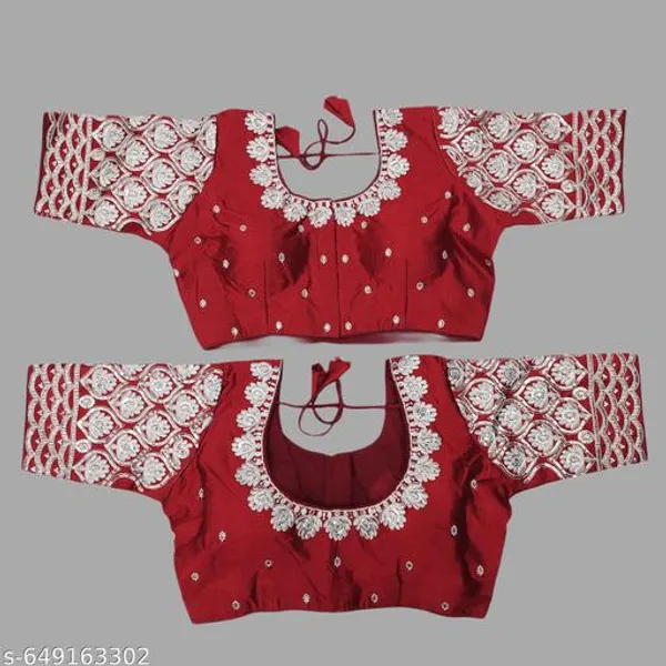 Fancy_Readymade_Blouse_Design_Women_Blouses_New_2025