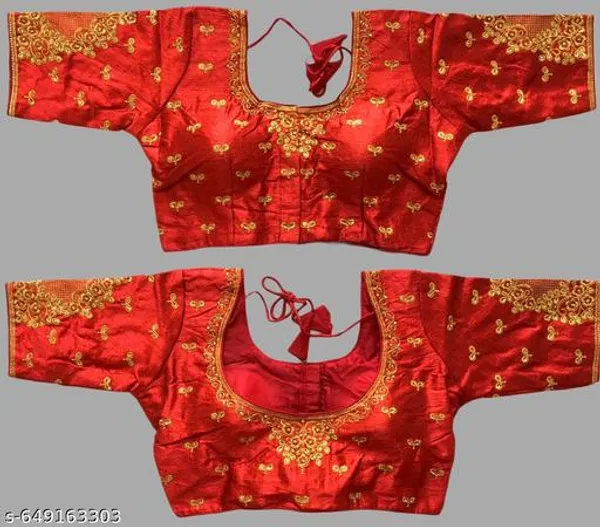 Fancy_Readymade_Blouse_Design_Women_Blouses_New_2025
