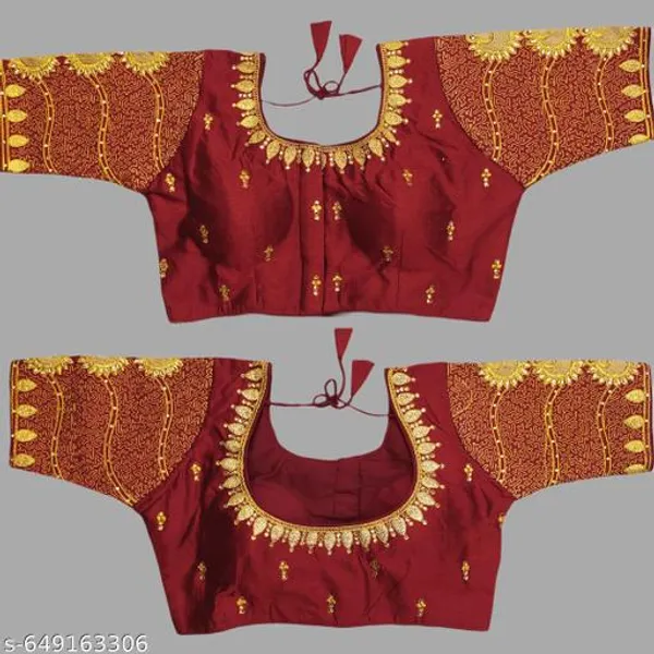 Fancy_Readymade_Blouse_Design_Women_Blouses_New_2025