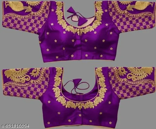 Trendy_Embroidery_Work_Pahtom_Silk_Round_Neck_Alterable_Blouse_Design_For_Woman