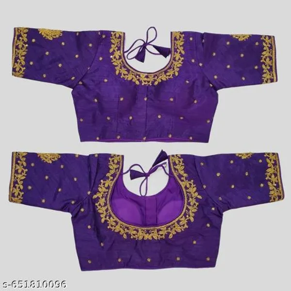 Trendy_Embroidery_Work_Pahtom_Silk_Round_Neck_Alterable_Blouse_Design_For_Woman