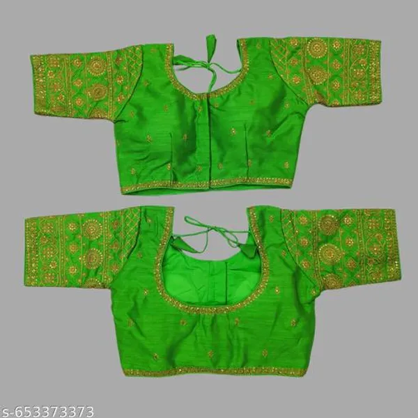 Designer_Design_Phantom_Silk_Stylish_Chakar_Embroidery_Work_Women_Blouses