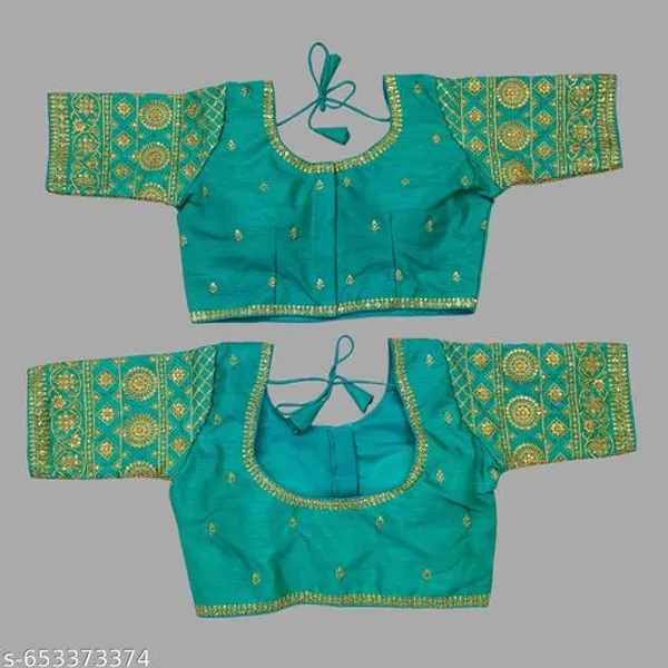 Designer_Design_Phantom_Silk_Stylish_Chakar_Embroidery_Work_Women_Blouses
