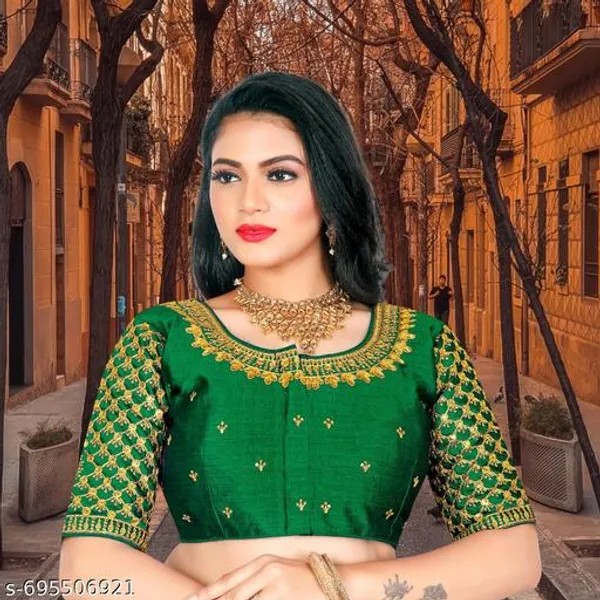 Latest_And_Graceful_Phantom_Woman_Embroidery_Blouse_Unique_Design_Blouse_Top_Quality_Blouse_Design