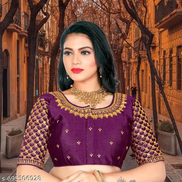 Latest_And_Graceful_Phantom_Woman_Embroidery_Blouse_Unique_Design_Blouse_Top_Quality_Blouse_Design
