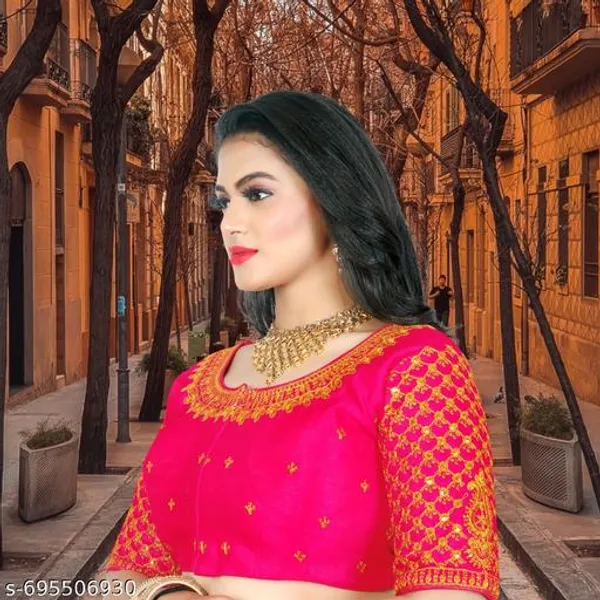 Latest_And_Graceful_Phantom_Woman_Embroidery_Blouse_Unique_Design_Blouse_Top_Quality_Blouse_Design