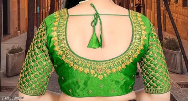 Embrodery_Work_Phantom_Silk_Woman_Blouse_Unique_Design_Blouse_Top_Quality_Blouse_Design