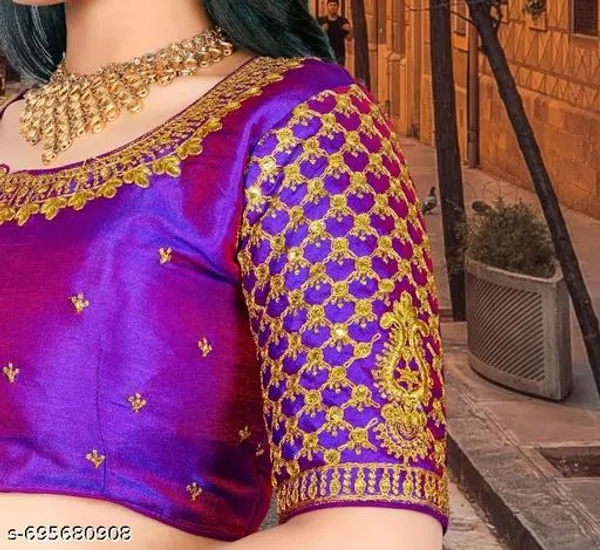 Embrodery_Work_Phantom_Silk_Woman_Blouse_Unique_Design_Blouse_Top_Quality_Blouse_Design