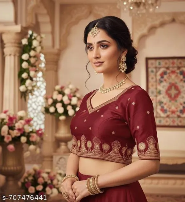 Trending_Fancy_Uniqe_Design_Blouse_Wedding_Blouse_Classic_Design_Solid_Work_Design_Stylish_Blouse_Design