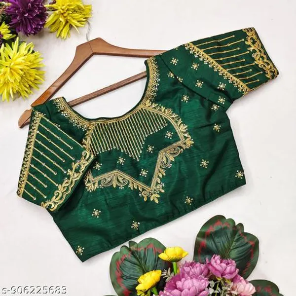 Ready_Blouse_Mono_Silk_Woman_Embroidery_Blouses
