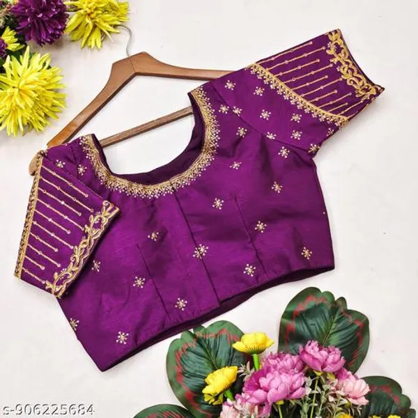 Ready_Blouse_Mono_Silk_Woman_Embroidery_Blouses