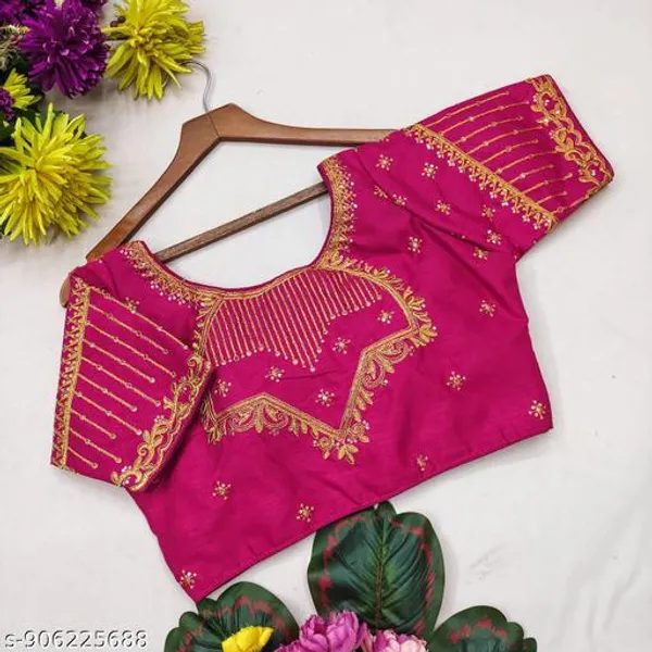 Ready_Blouse_Mono_Silk_Woman_Embroidery_Blouses