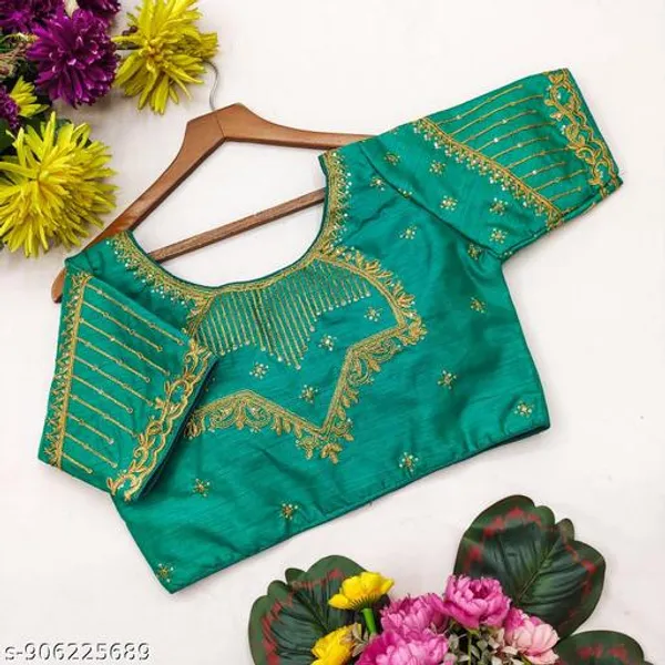 Ready_Blouse_Mono_Silk_Woman_Embroidery_Blouses