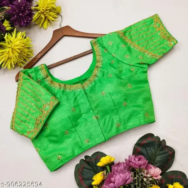 Ready_Blouse_Mono_Silk_Woman_Embroidery_Blouses