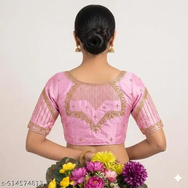 Ready_Blouse_Mono_Silk_Woman_Embroidery_Blouses