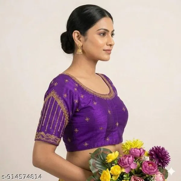 Ready_Blouse_Mono_Silk_Woman_Embroidery_Blouses