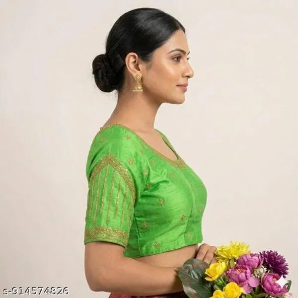 Ready_Blouse_Mono_Silk_Woman_Embroidery_Blouses