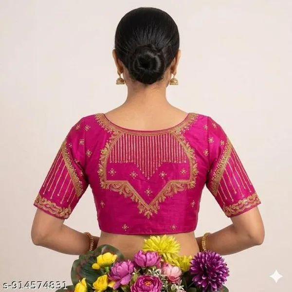 Ready_Blouse_Mono_Silk_Woman_Embroidery_Blouses