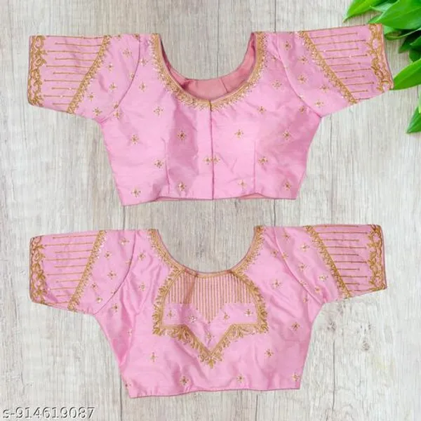 Fancy_Readymade_Blouse_Silk_Woman_Embroidery_Work_Blouses